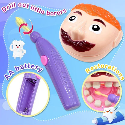 🦷 Fun and Educational Dentist Game (Kit Dentista) – Turn your child into a creative dentist with Happy Kiddo! 🩺✨