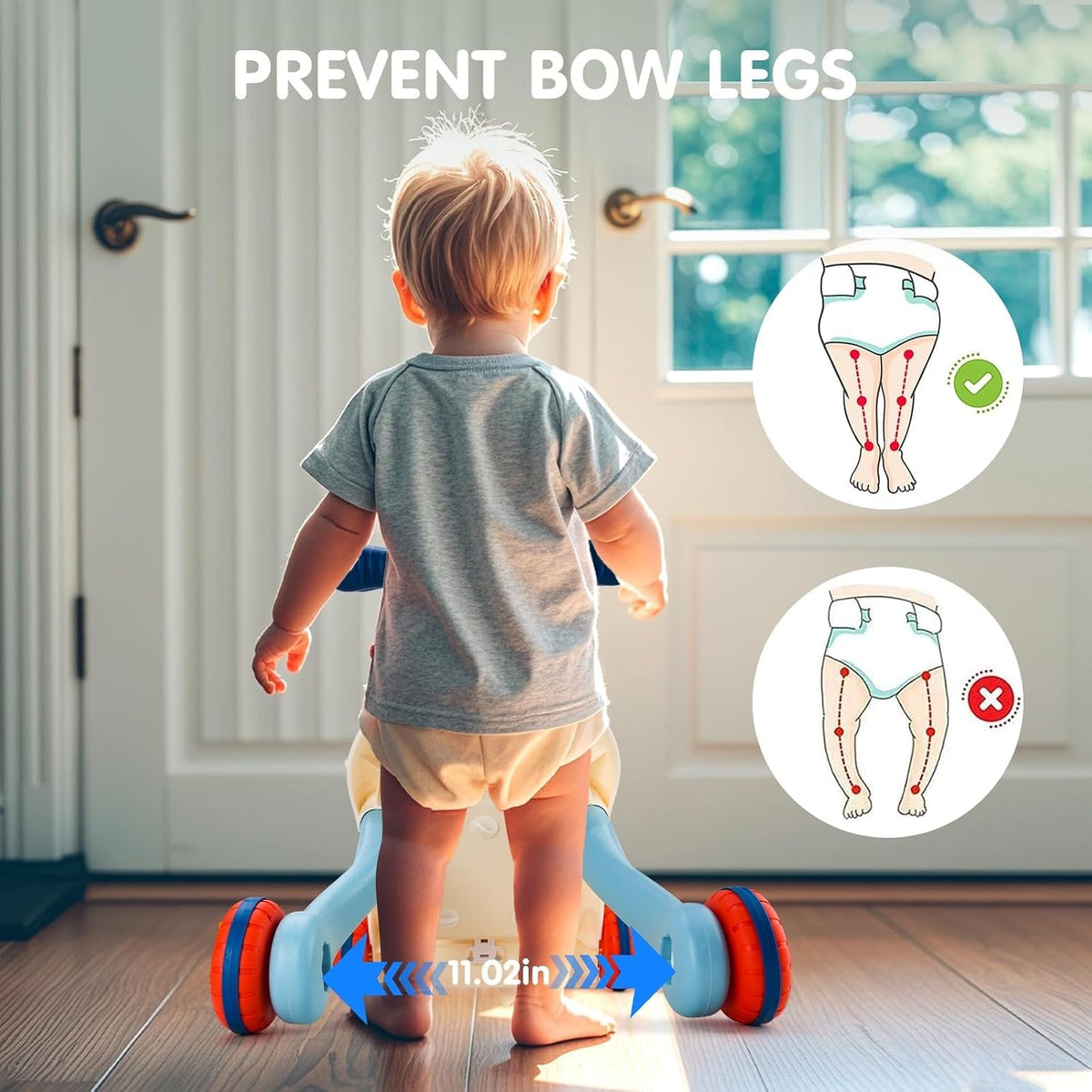Happy Kiddo 3-in-1 Baby Walker