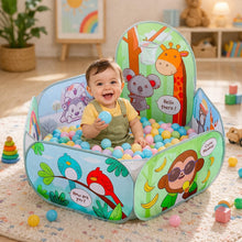 Happy Kiddo Kids' Ball Pit – Play Tent for Boys and Girls (Ages 2+); Spacious, Lightweight, Easy-to-Assemble & Portable Ball Pit (Includes 50 Balls)