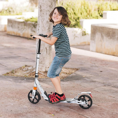 Cool Baby Madog Kick Scooter for Kids (Ages 6–12): Features Adjustable Handlebar Height and Large 8-Inch Wheels for Stability.