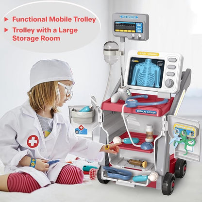 Toys Doctor Kits for Kids Set This role play set contains 16 different accessories that will keep your child entertained for hours