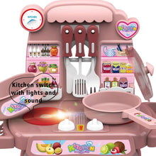 Share wonderful moments of fun and creativity with your children using this complete kitchen playset in a stylish shade of pink! 🍳