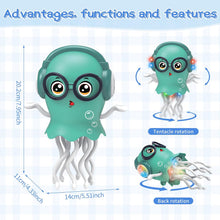 Interactive Musical Jellyfish Toy for Kids – A Cuddly Adventure Buddy in Sky Blue! 🎶💙✨