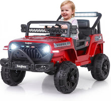 Baybee Turbo Electric Ride-On Car | 2–7 Years | Red