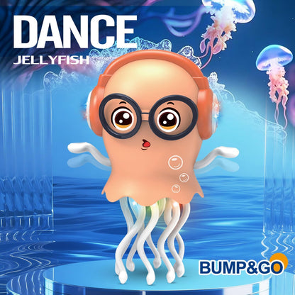 Interactive Musical Jellyfish Toy for Kids – A Fun and Joyful Companion in a Warm Coral Hue! 🎶🍑✨