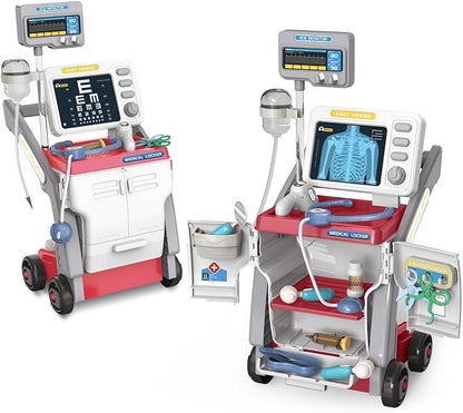 Toys Doctor Kits for Kids Set This role play set contains 16 different accessories that will keep your child entertained for hours