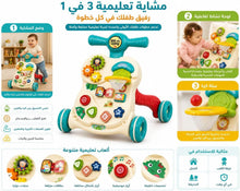 2-in-1 Baby Walker and Interactive Play Center – Encourage your baby’s first steps through play and fun! 🚶‍♂️🏀🎶