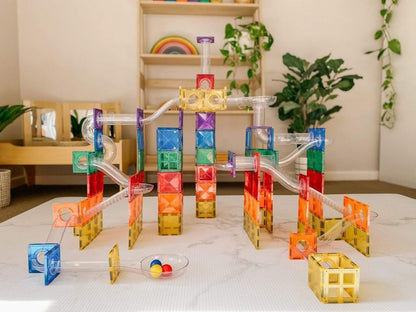 Educational Magnetic Building Blocks (97 pieces) – Boundless creativity; play and learn all at once! 🏰✨
