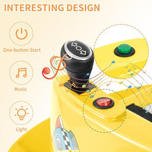Happy Kiddo Educational Sit-to-Walk Ride-On Car with Lights and Safe Seat
