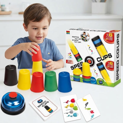 "Wonka Speed Cups" – a competitive game for individuals and groups, accommodating up to 4 players.