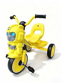 🏎️ The yellow "Robot Age" children's tricycle by Gomaa – the perfect first companion for adventures! 🏎️