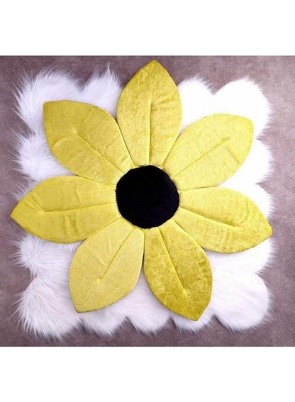 Floral Baby Bath Pillow – Soft Support Mat for Baby Bathtub by Happy Kiddo