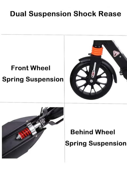 GT Adult All-Terrain Kick Scooter – Black