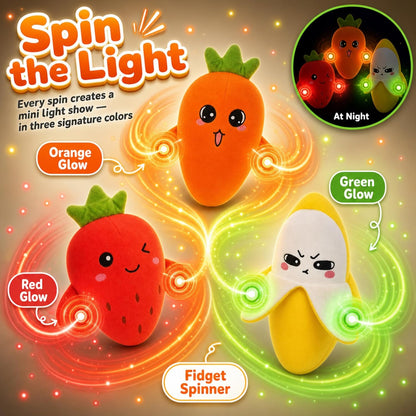Happy Kiddo Interactive Musical Strawberry Plush Toy – Touch-Sensitive Sensory Piano Toy for Kids – Soft Educational Stuffed Gift – Strawberry Design