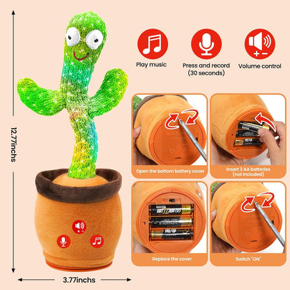 🌵 Happy Kiddo Interactive Dancing and Talking Doll Toy 🌵