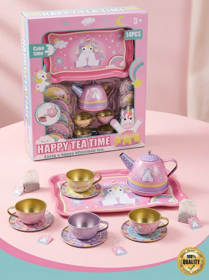 🦄🫖 Tea time and fun with the magical unicorn set! (Happy Tea Time) 💖✨