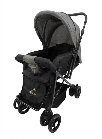 The perfect stroller for trips and daily outings: luxury, safety, and complete comfort for your little one Dark Gray
