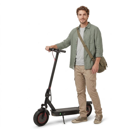 Advanced Electric Scooter – Powerful, practical performance , With a suspension system and a top speed of up to 30 km/h and superior riding comfort from Happy Kiddo.