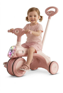 🚲 The Smart Pink Kids’ Bike – Fun, safety, and style for your little one, with Happy Kiddo!