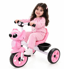 🌸 The "Stitch" children’s tricycle in stylish pink by Gomaa— a magical riding experience for your little one! 🌸