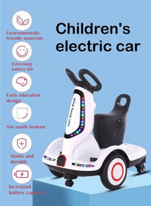 Electric Scooter for Kids | 6V Battery | 380W Motor | Adjustable Speed | LED Lights | Music