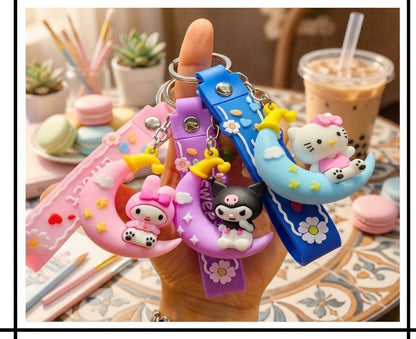 Cute Bunny Keychain (StellaLou) from Happy Kiddo(Multiform) 🐰💜