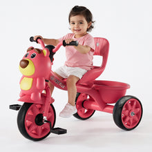 Happy Kiddo children's bike featuring a cute teddy bear design 🧸🚲... Fun and safety for your child  pink!