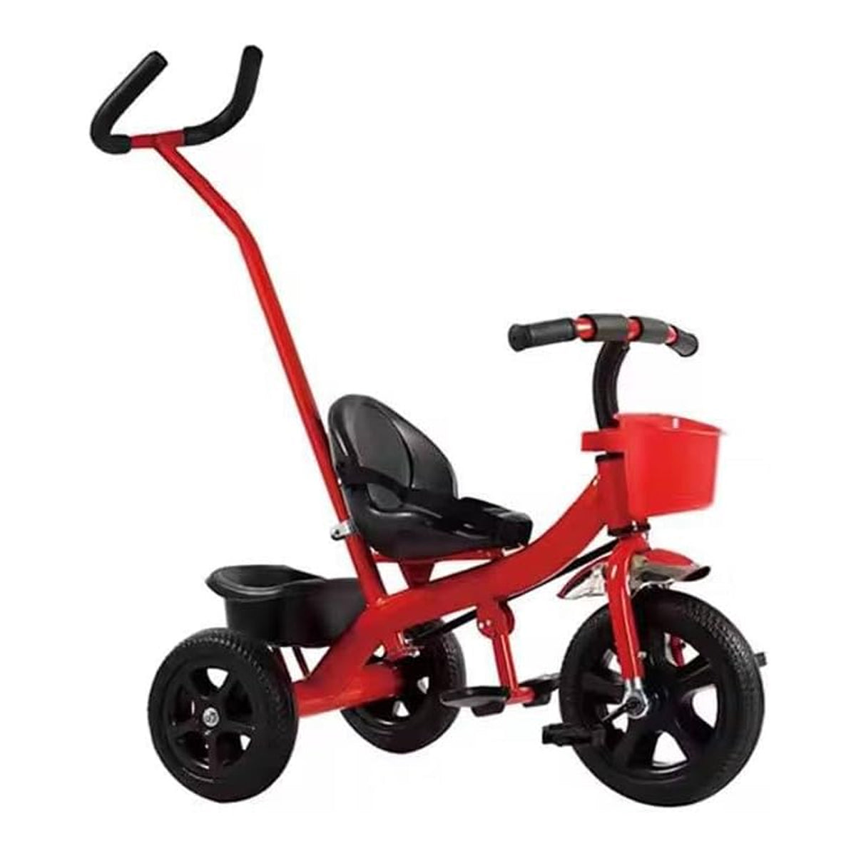 Foldable Kids Tricycle with Push Handle | 1–5 Years