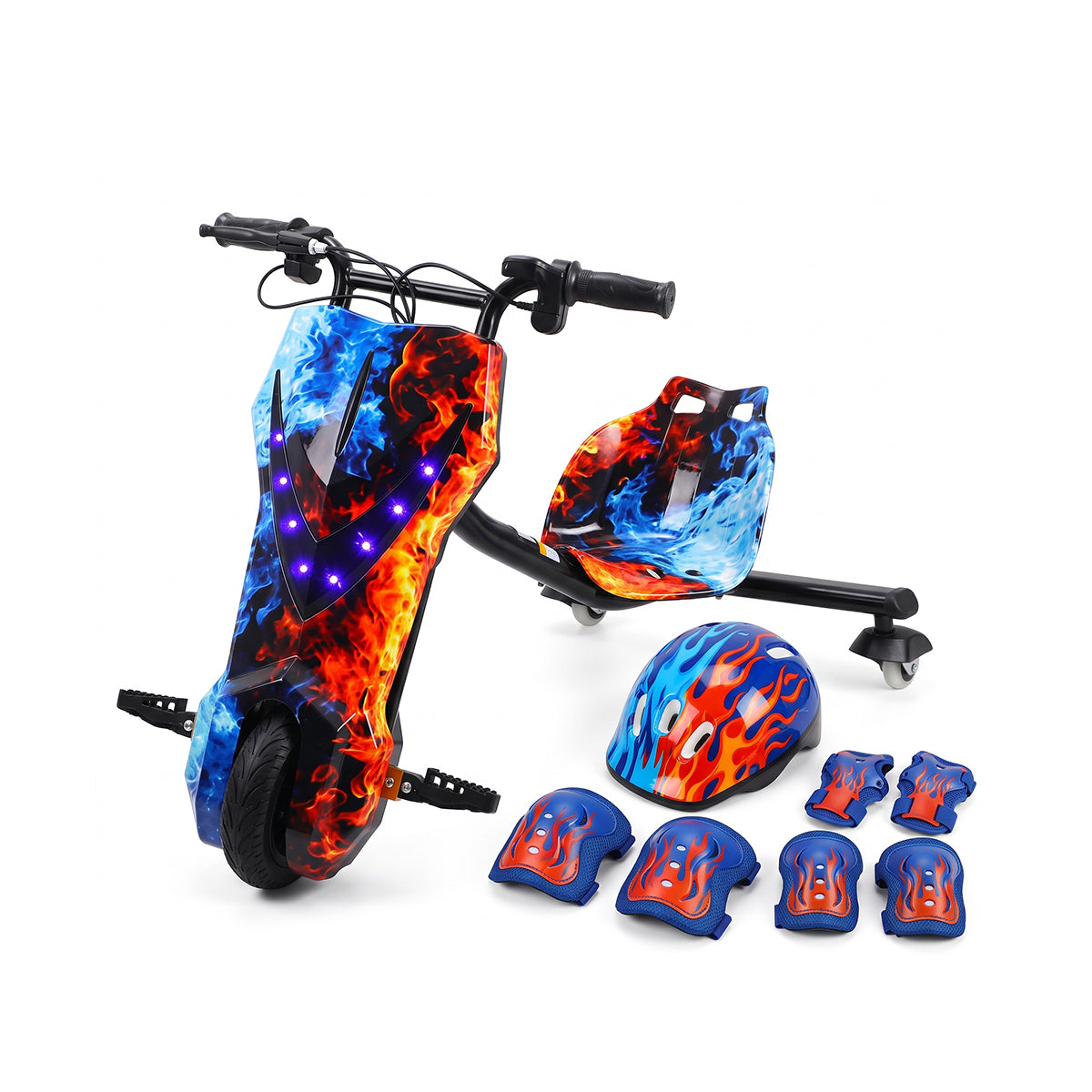36V Smart Drift Scooter with 360° Rotation | Bluetooth | 3 Speeds