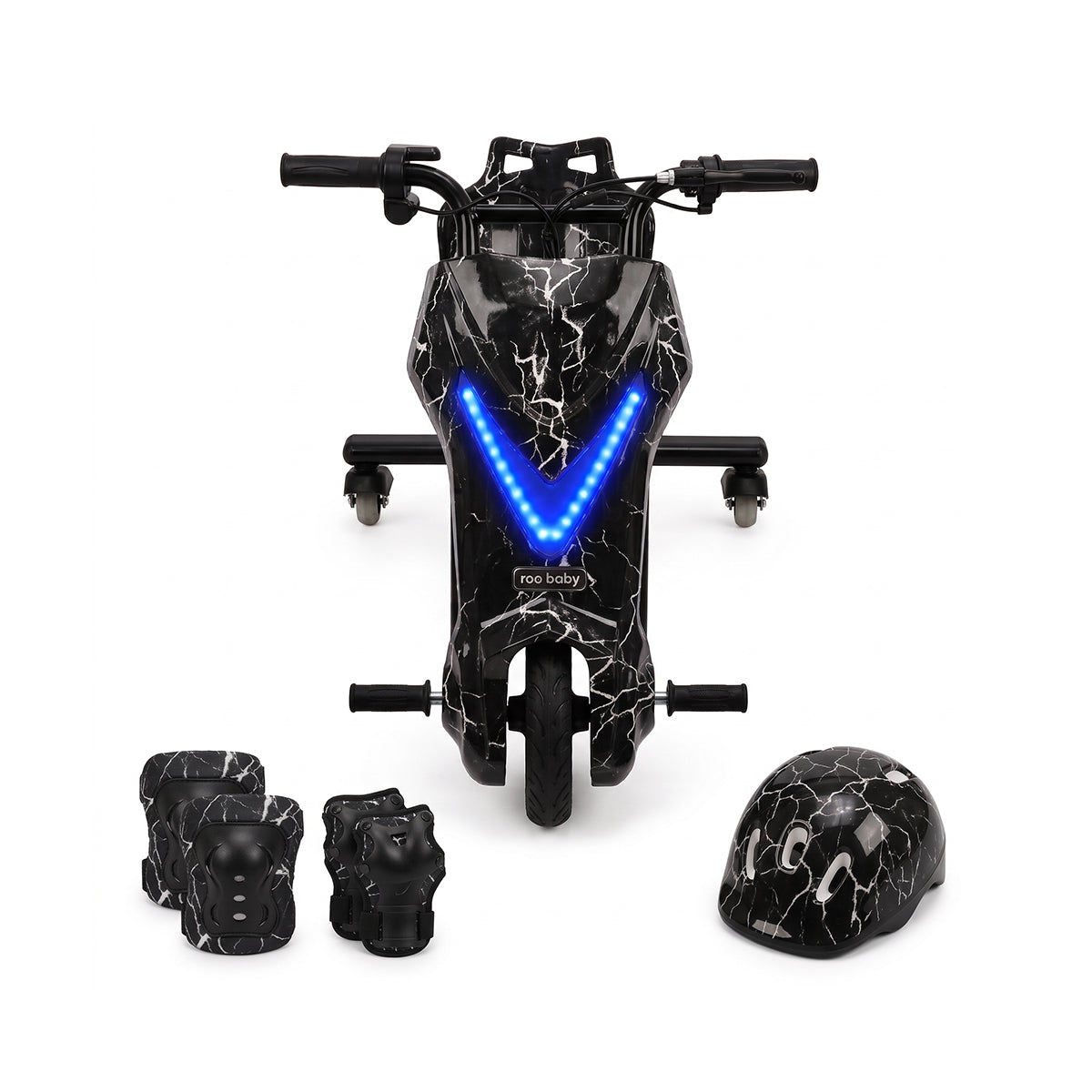 12V Electric Drift Trike | 360° Drift | Ages 8+ | Black