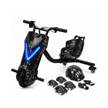 12V Electric Drift Trike | 360° Drift | Ages 8+ | Black