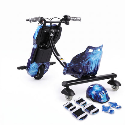 Wheel Drift Cart Drifter – Electric 3-Wheel Drift Go-Kart with LED & Bluetooth