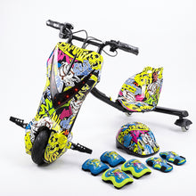 36V Smart Drift Scooter with 360° Rotation | Bluetooth | 3 Speeds