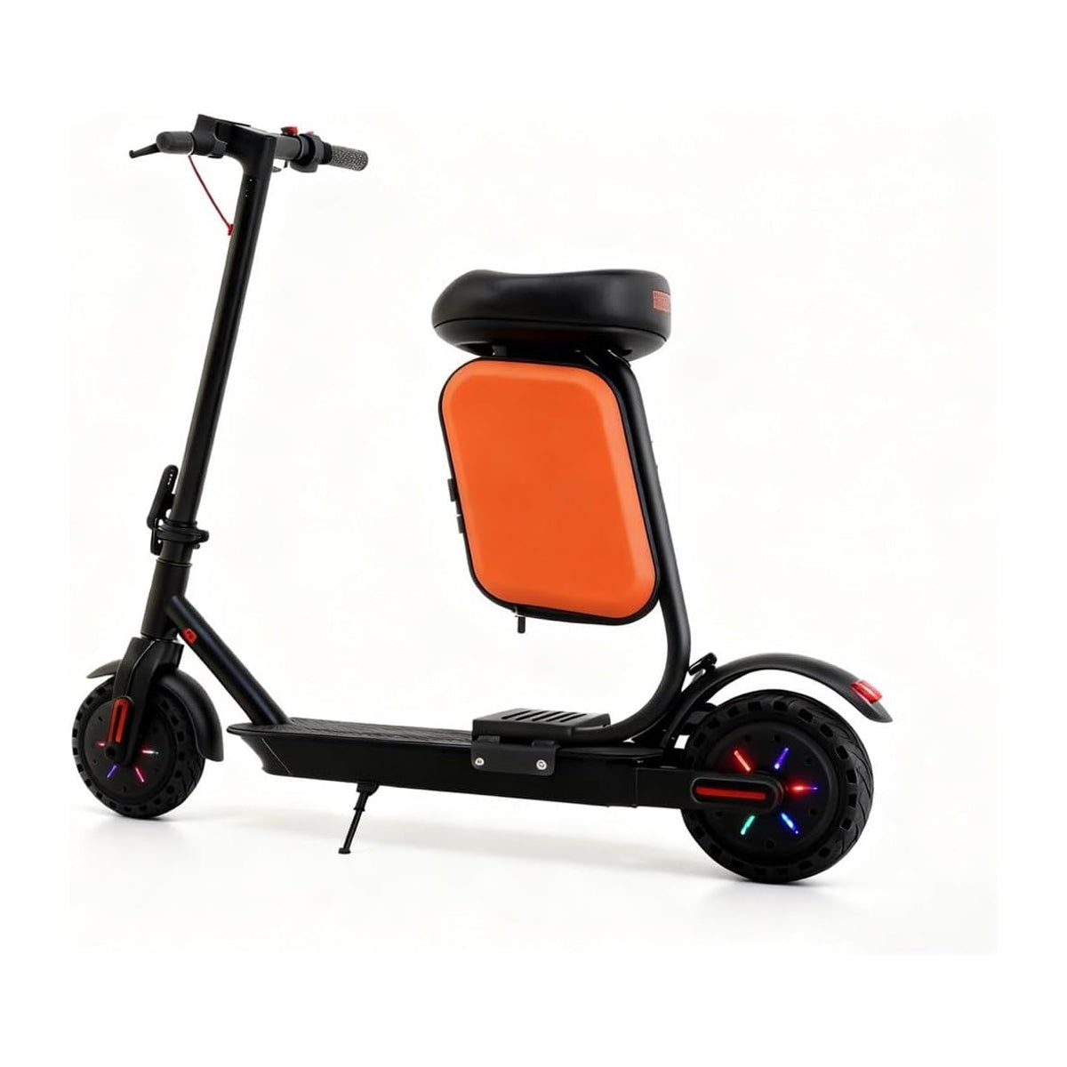 Foldable Electric Scooter with Seat & Storage Box