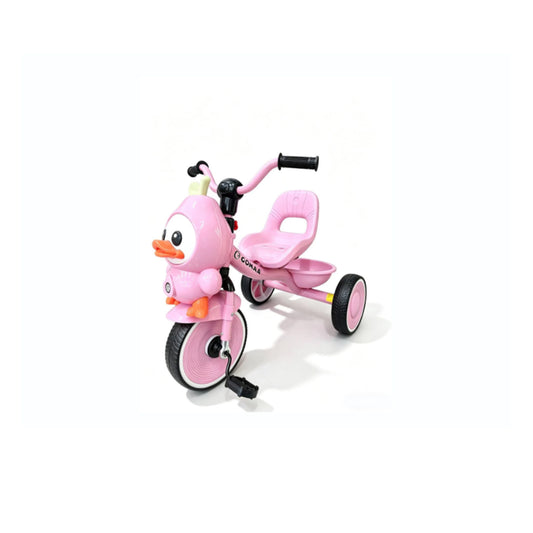 Girls Princess Bike with Basket and Training Wheels – Pink