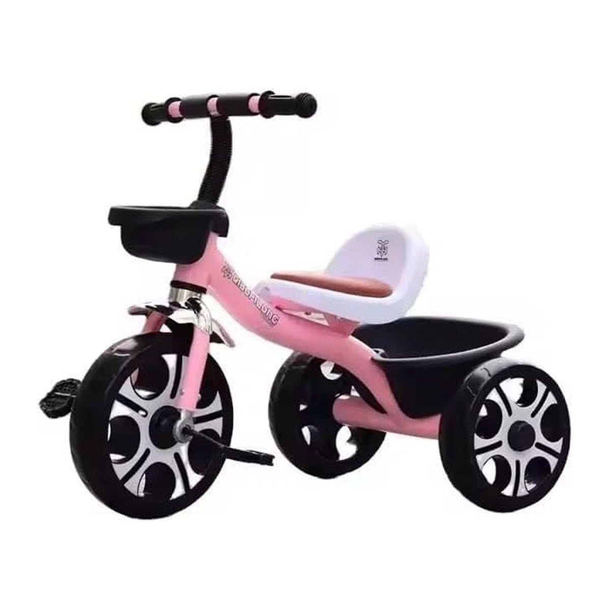 5-in-1 Kids Tricycle | 12" | 2–6 Years | Pink