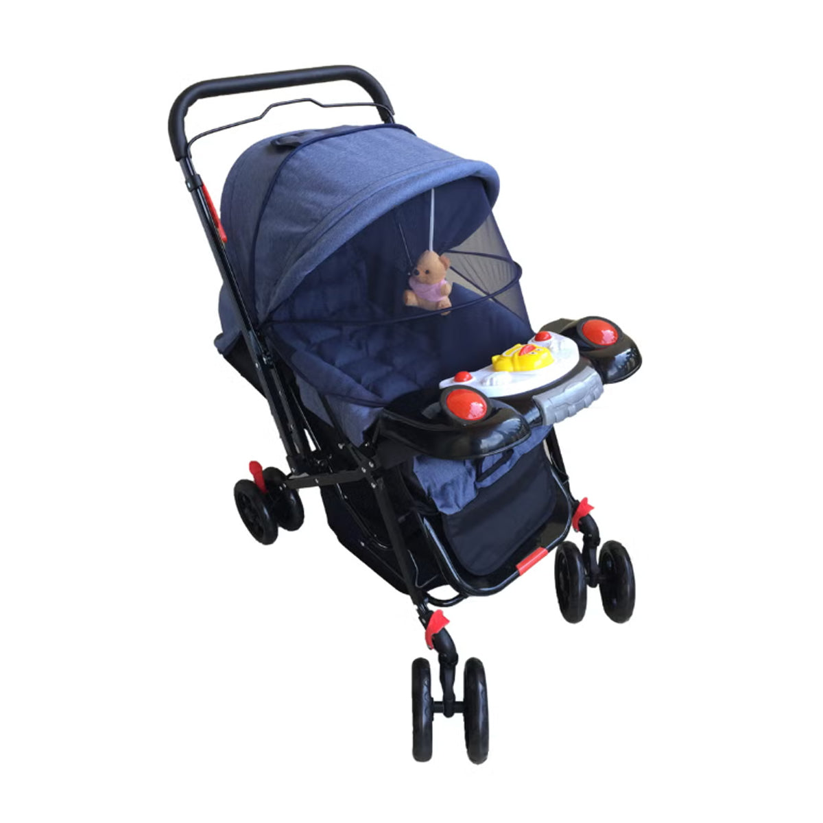 OZZE Foldable Baby Stroller-Blue