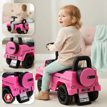 TICTOYS  Ride-On Push Car | Push Handle & Storage | Pink