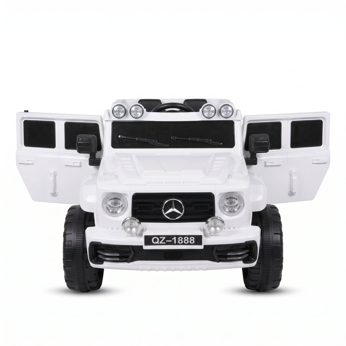 Luxury Electric Mercedes G-Class for Kids – Driving Fun with a Realistic, Premium Design!(white) ✨🌟