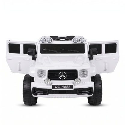 Luxury Electric Mercedes G-Class for Kids – Driving Fun with a Realistic, Premium Design!(white) ✨🌟