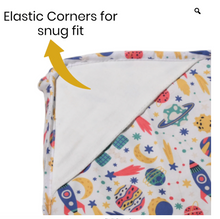Rocket Extra Soft Fabric Fitted Bed Sheet