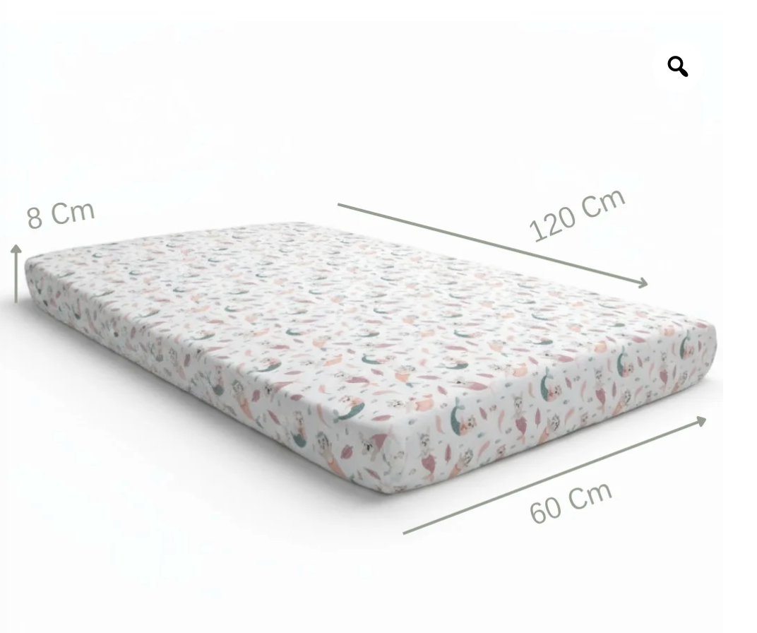 Mermaid Extra Soft Fabric Fitted Bed Sheet