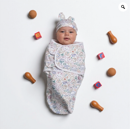 Baby Swaddle Toys With Hat