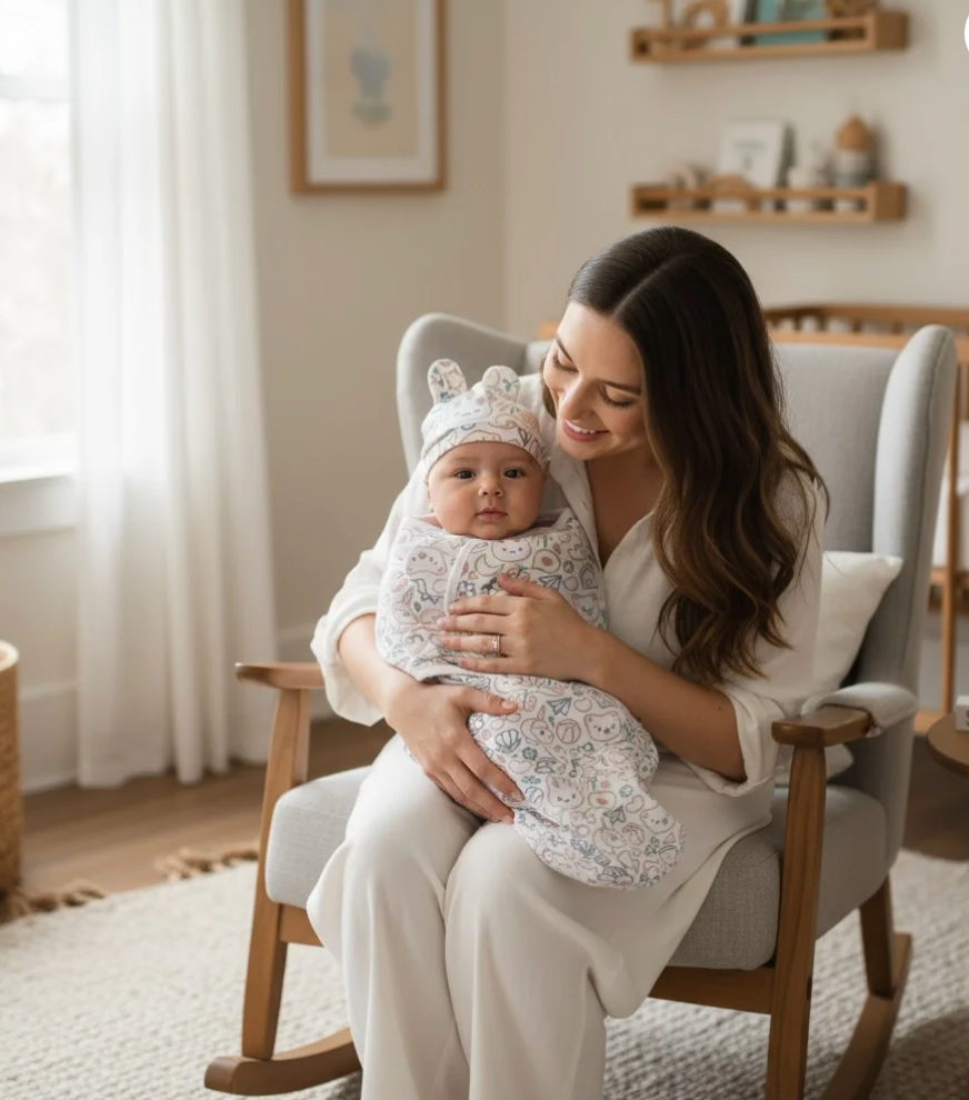 Baby Swaddle Umbrella With Hat