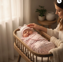 Baby Swaddle SMILEY Pink With Hat