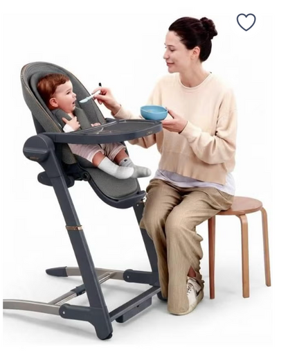 3-in-1 Smart Electric Baby High Chair & Swing