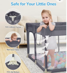 Baby Playpen with Gate