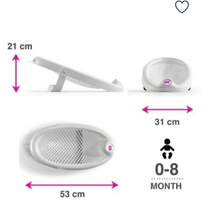 Non-Slip Silicone Foldable Baby Bath Chair