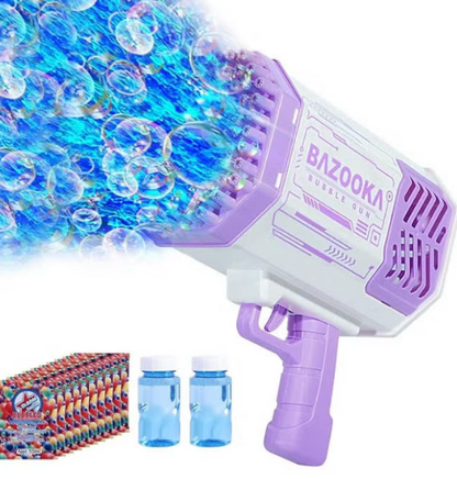Bubble Machine Gun with Colorful Lights