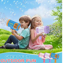 Bubble Machine Gun with Colorful Lights